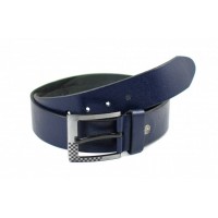 Curea casual barbati din piele naturala - Bleumarin DR-400CKBLM4